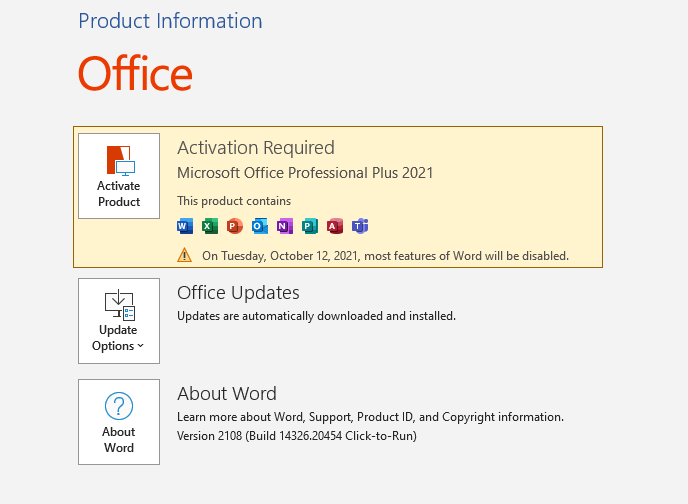 Download Microsoft Office 2021 from Microsoft