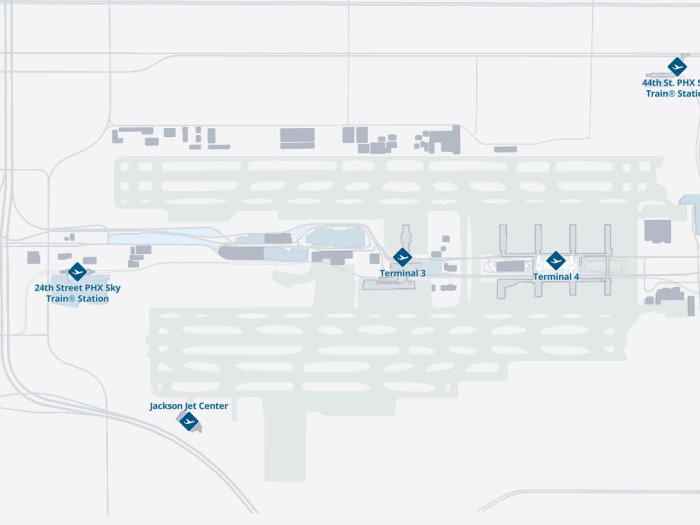 Phoenix Sky Harbor International Airport Terminal Information